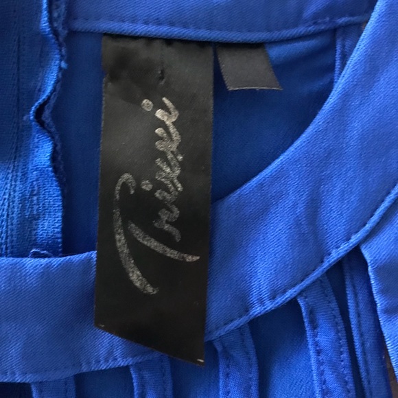 Royal blue body con semi formal dress - Picture 3 of 3